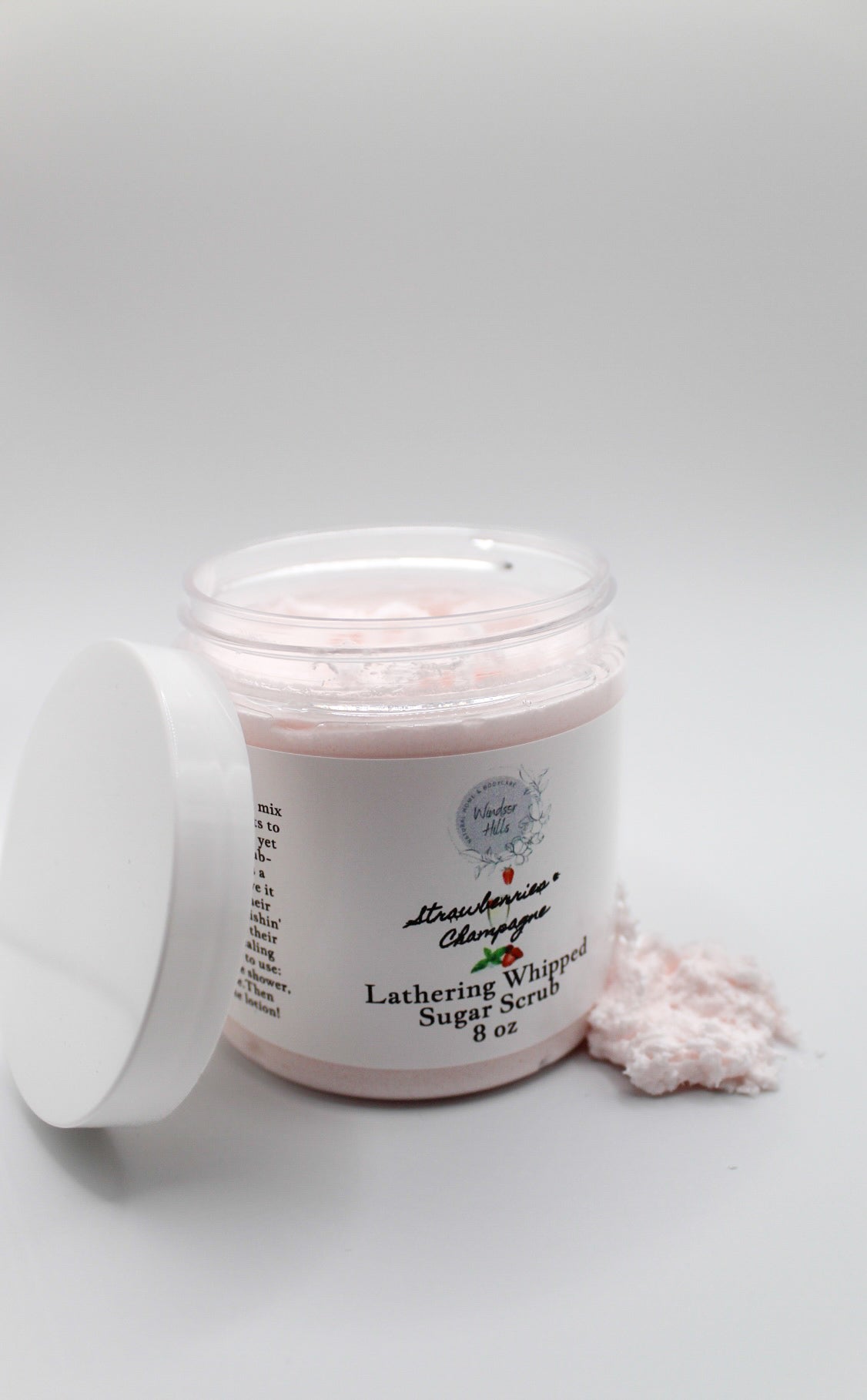 Strawberries & Champagne Whipped Sugar Scrub